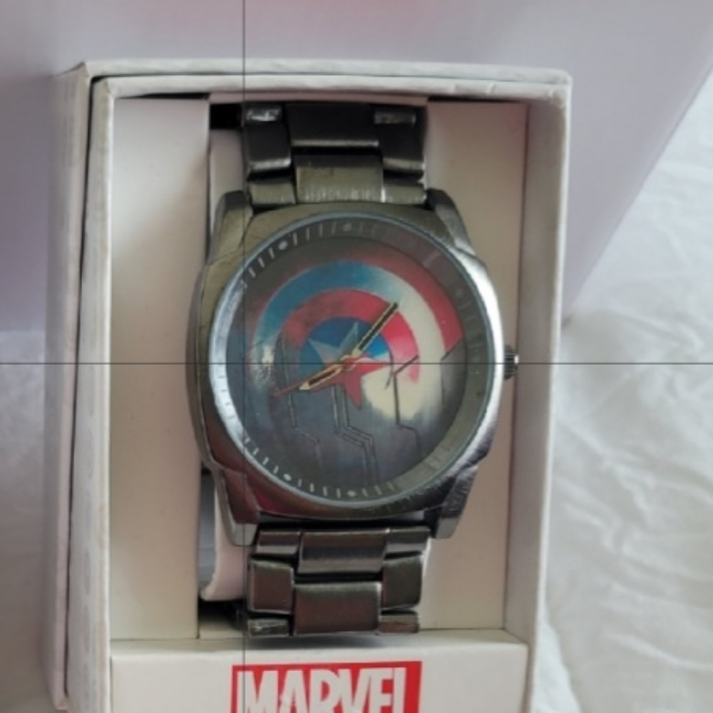 Marvel Captain America 75 Anniversary Men's Watch